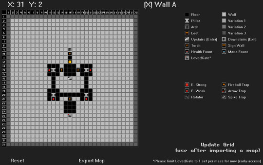 001 Game Creator - 3D Step Dungeon Maze Kit