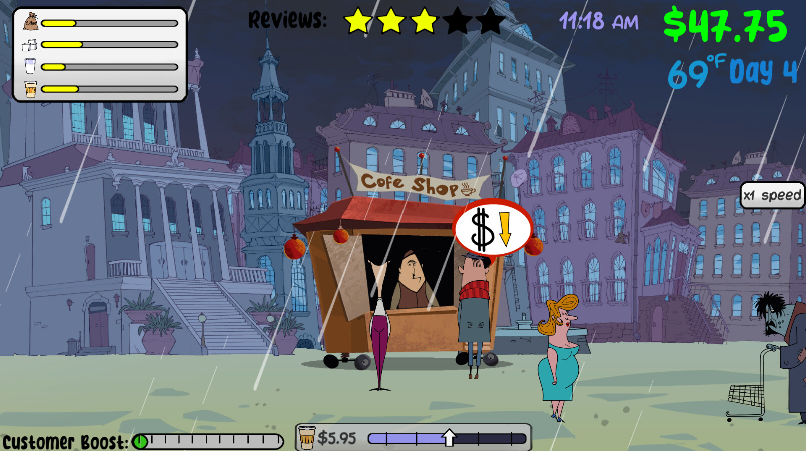 Sasha's Stupid Coffee Shop Featured Screenshot #1