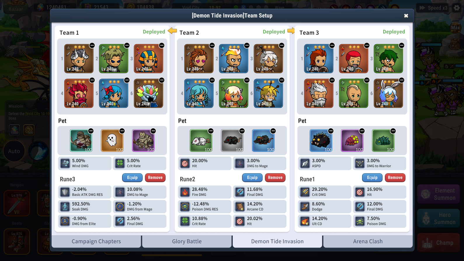 Elemental Master: Heroes Assemble screenshot
