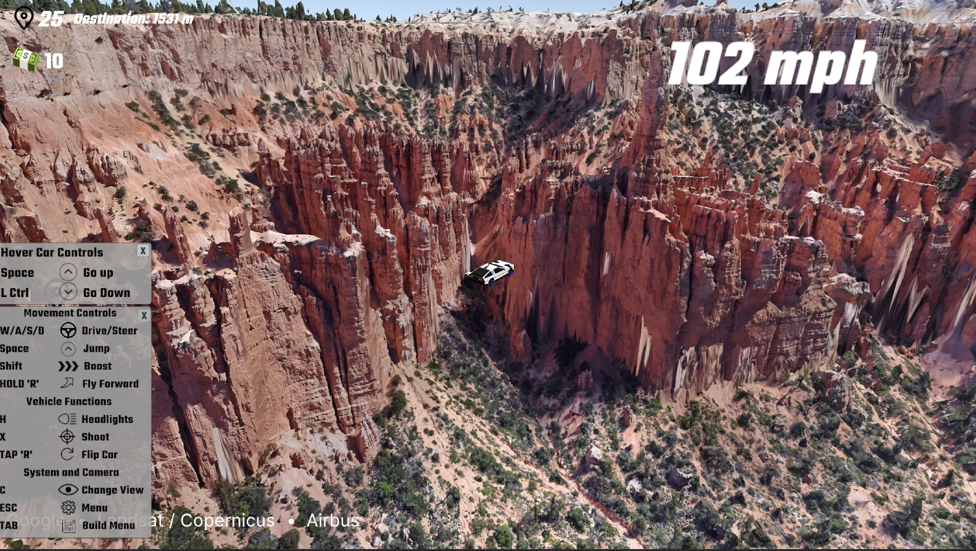 EarthKart: Google Maps Driving Simulator screenshot #2