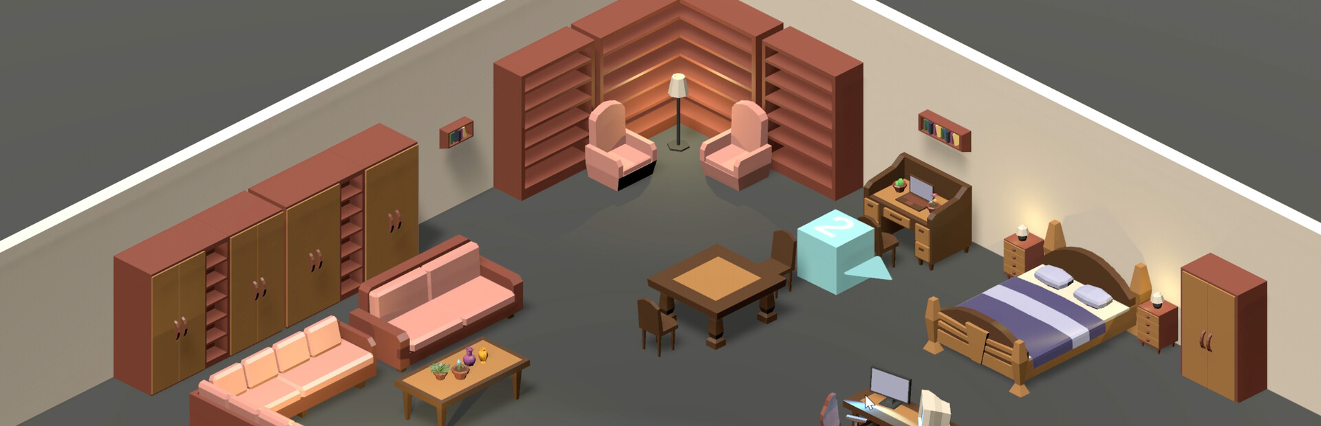 Cube Battlefield: 2048