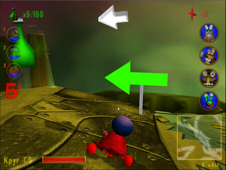 Screenshot z Spanking Runners