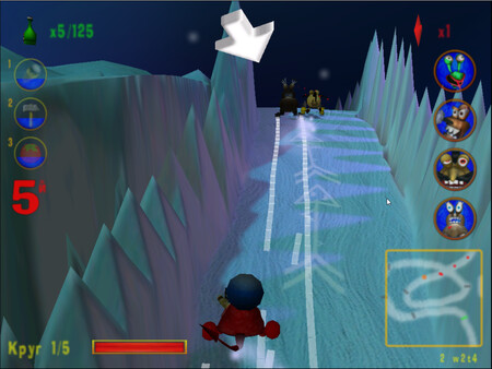Screenshot z Spanking Runners