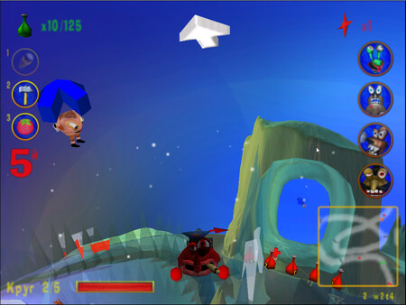 Screenshot z Spanking Runners