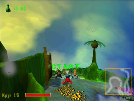 Screenshot z Spanking Runners