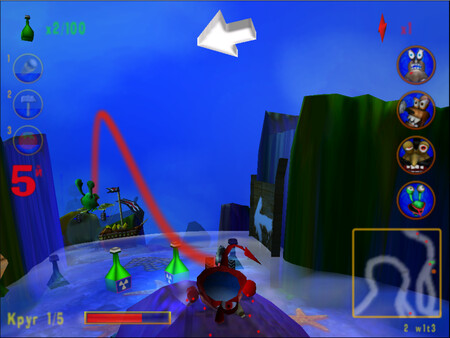 Screenshot z Spanking Runners