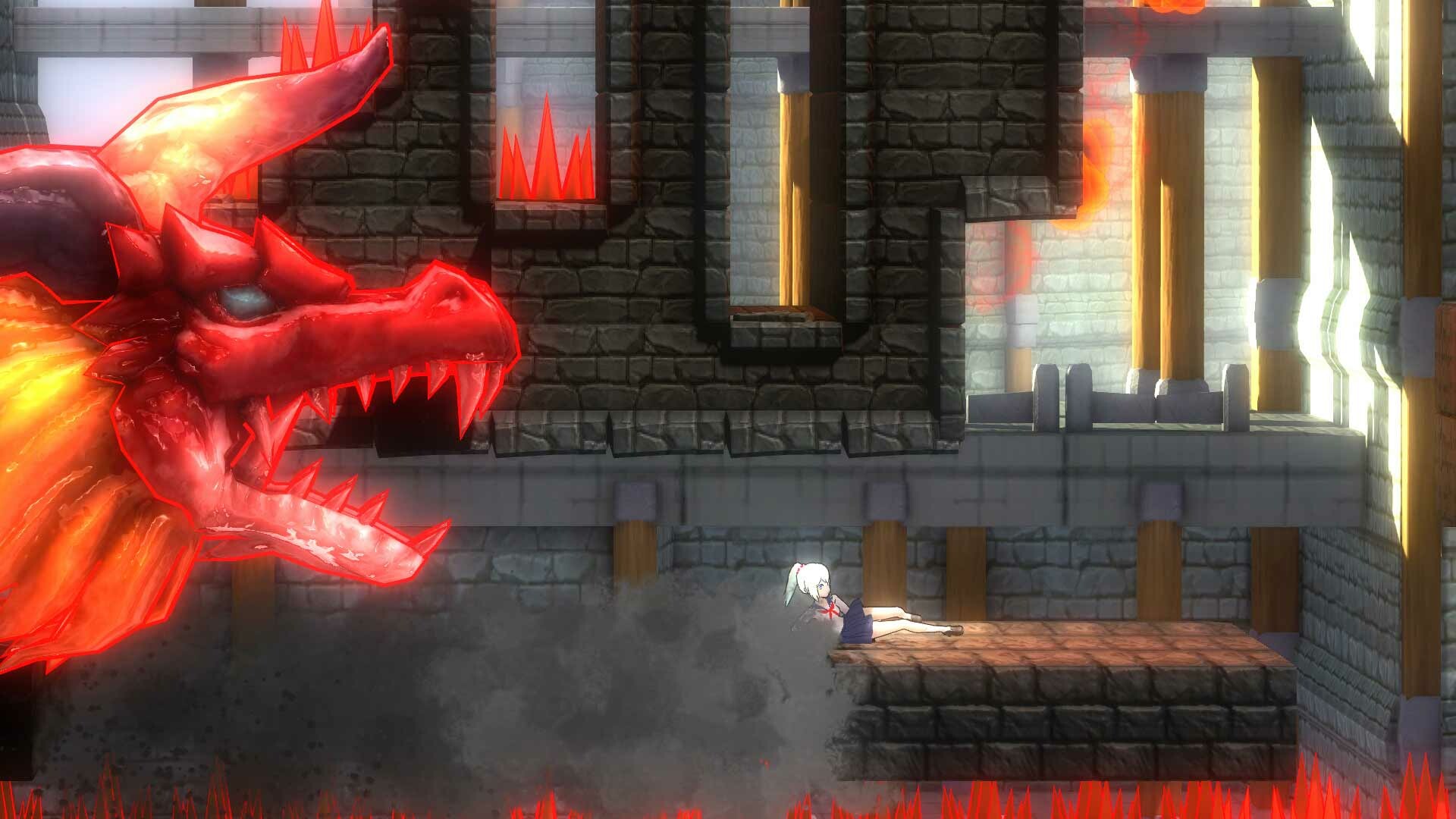 screenshot of 魔塔の影 1