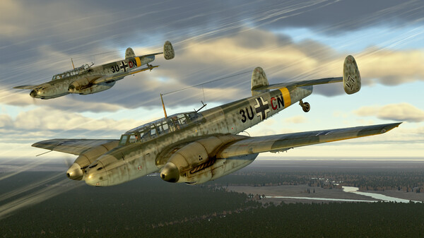 Screenshot z IL-2 Sturmovik: Ten Days of Autumn Campaign