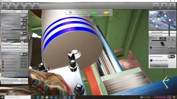 Lathe Machine Simulator