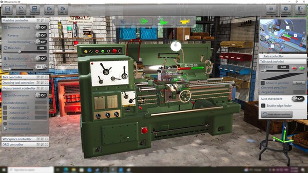 Lathe Machine Simulator