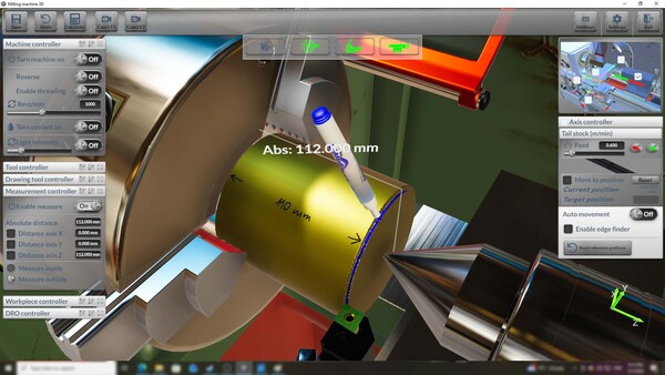 Lathe Machine Simulator