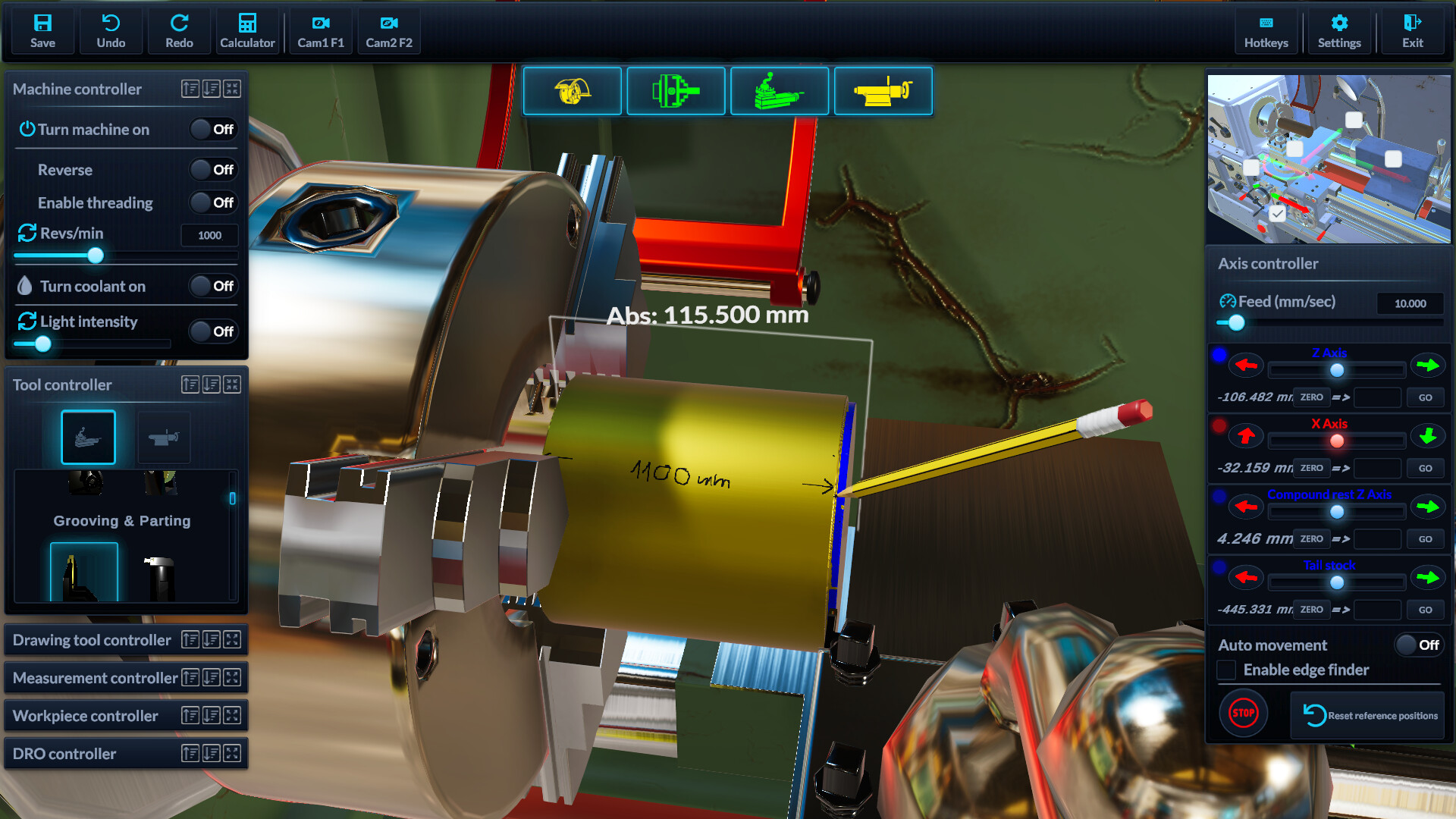 Lathe Machine Simulator Featured Screenshot #1