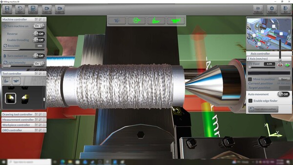 Lathe Machine Simulator