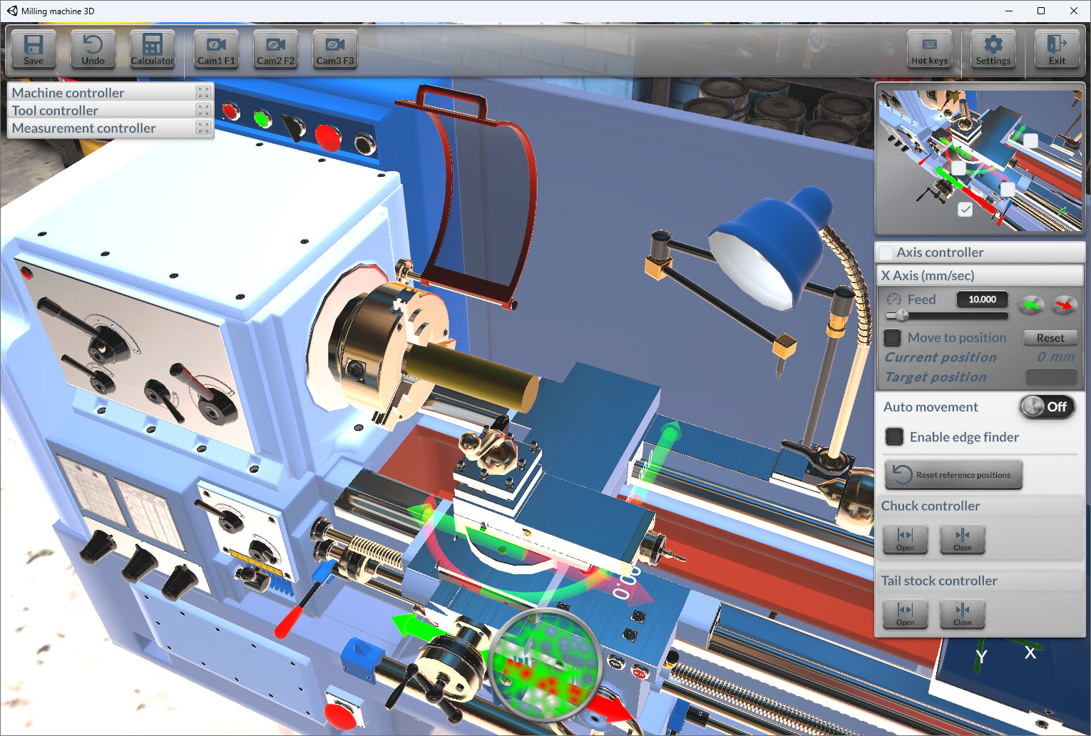 Lathe Machine Simulator