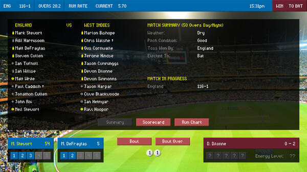 Click Cricket screenshot 1
