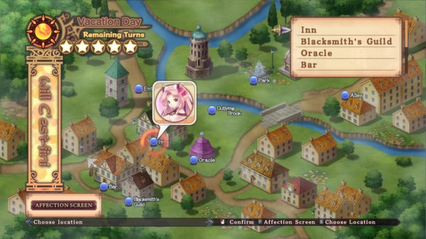 Screenshot z Agarest Zero