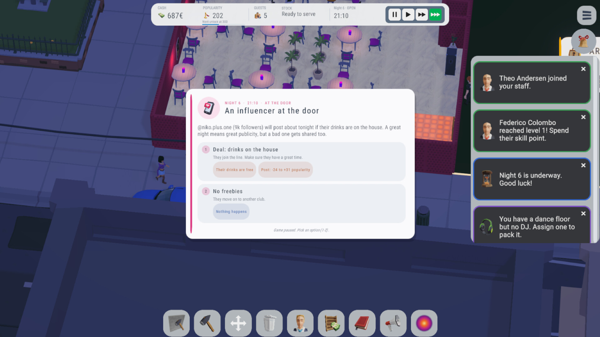 Nightlife Tycoon screenshot 2