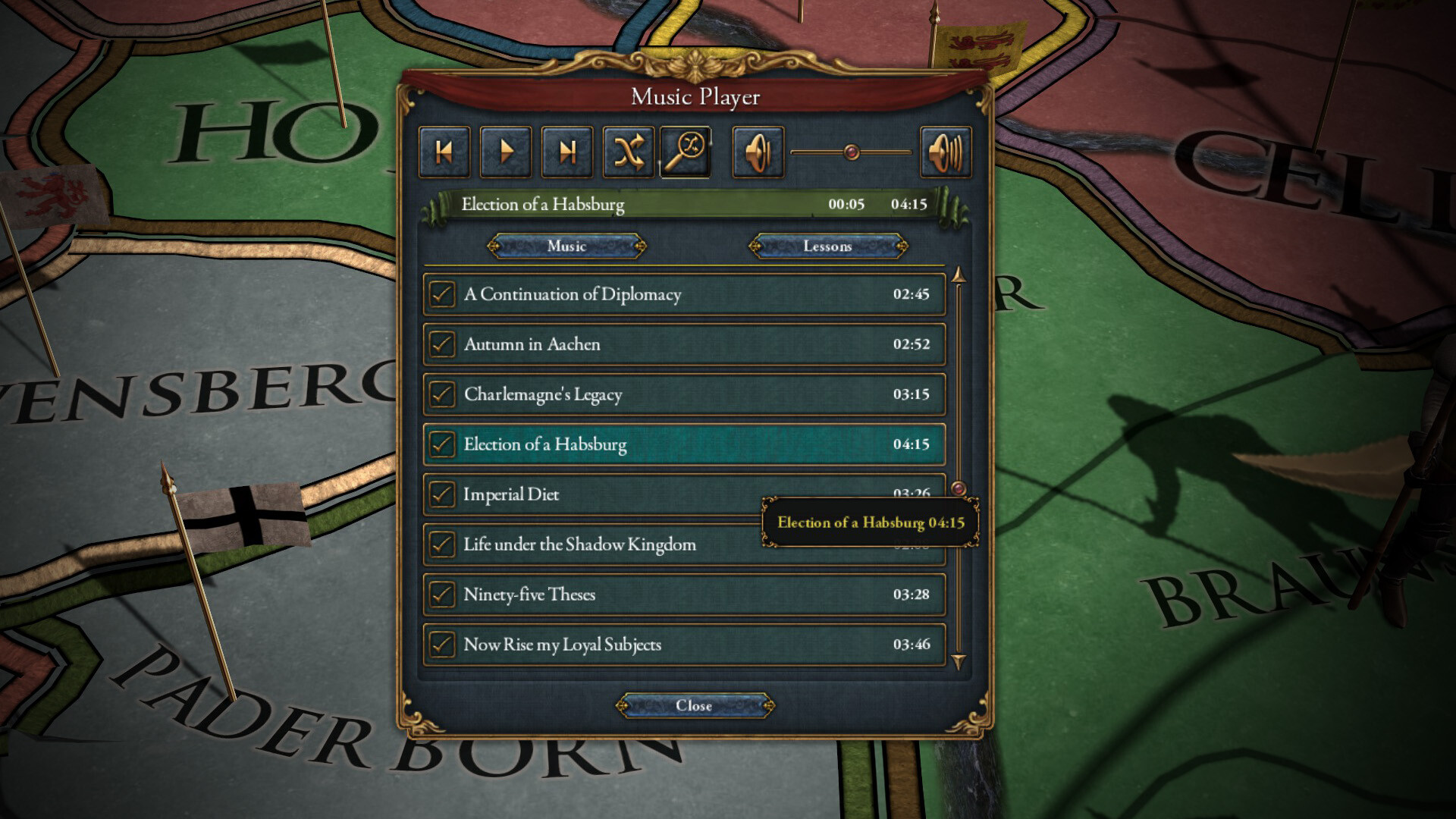 Europa Universalis IV: Utopia Holy Roman Empire Music Pack Featured Screenshot #1