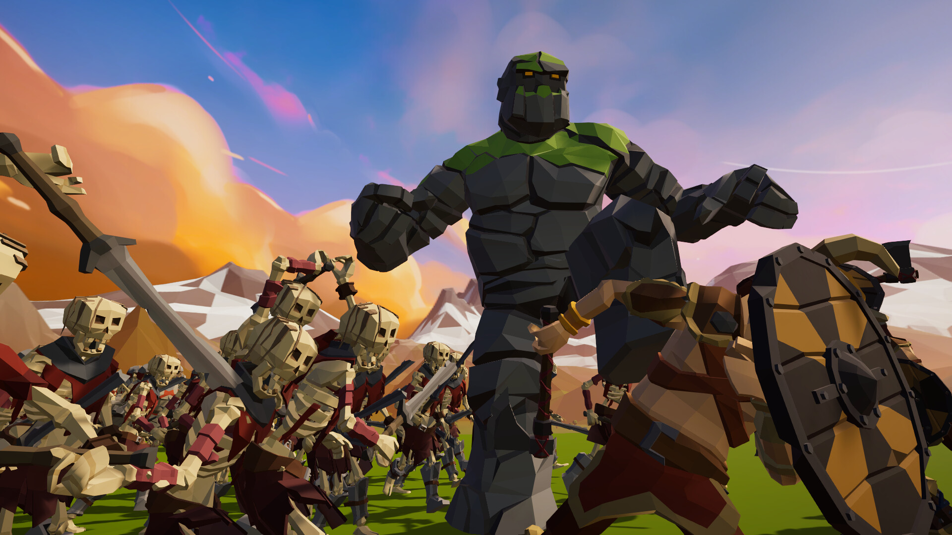 Polygon Fantasy Battle Simulator в Steam