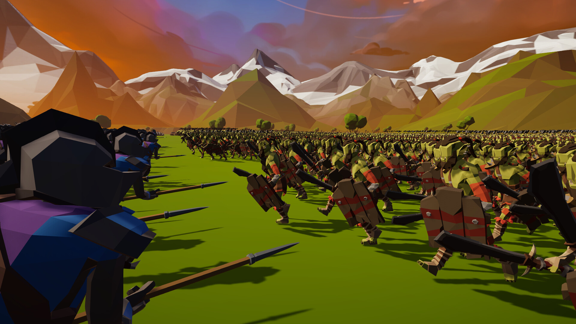 Polygon Fantasy Battle Simulator в Steam