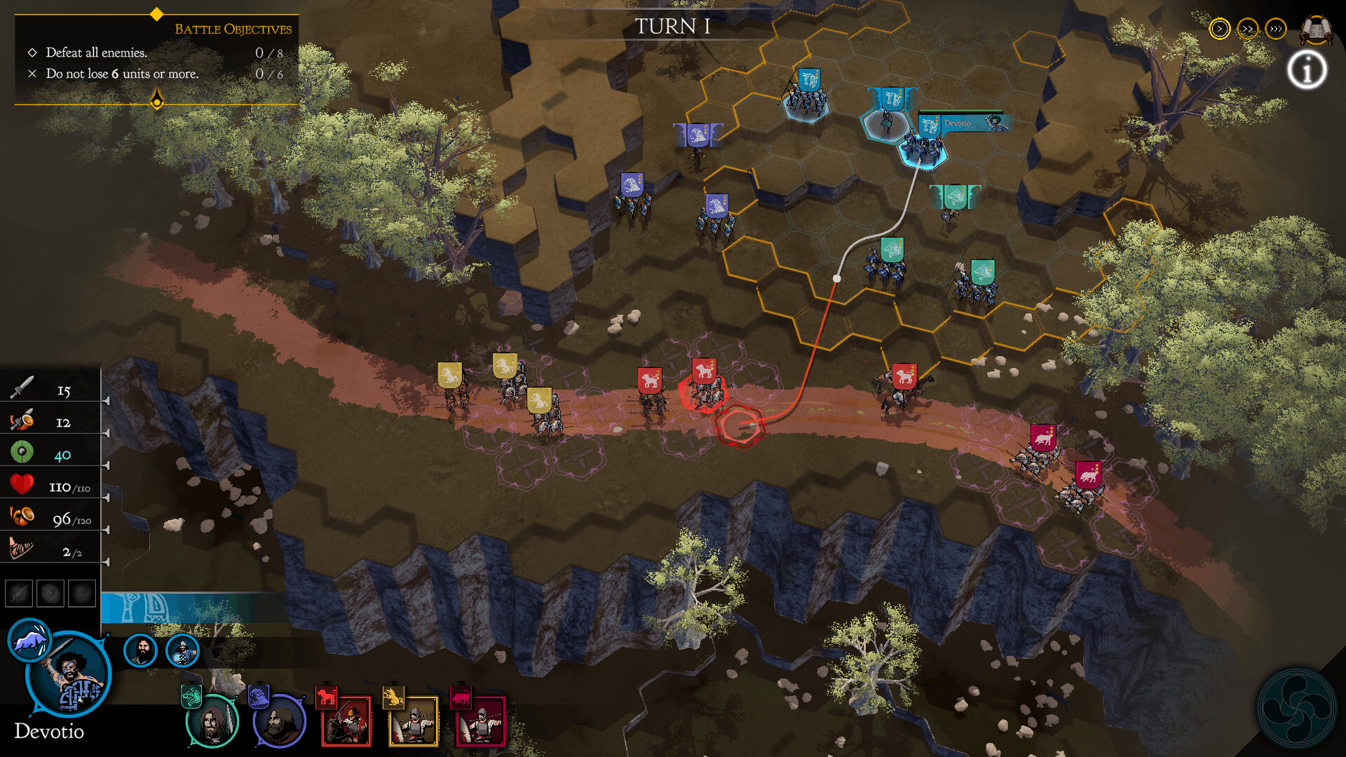 Songs of Steel: Hispania screenshot 1