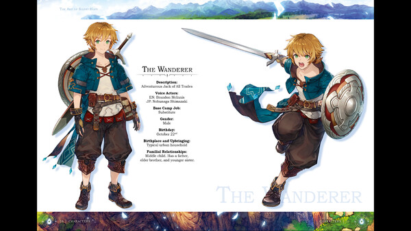 Screenshot z Silent Hope - Artbook