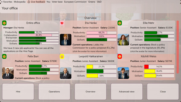 Mobocratic Union Screenshot