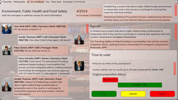 Mobocratic Union Screenshot