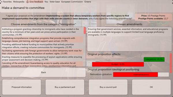 Mobocratic Union Screenshot