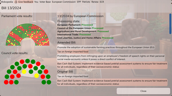 Mobocratic Union Screenshot