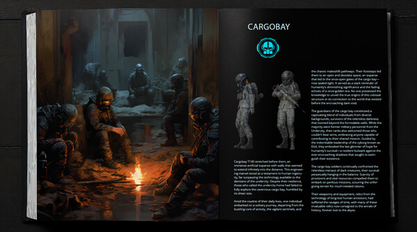 Dark Light Digital Art Book