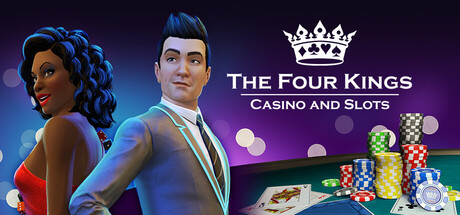 Steam header art for The Four Kings Casino and Slots
