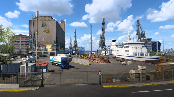 Screenshot z Euro Truck Simulator 2 - Greece