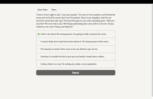 Shadow of the Curse-Eater screenshot 1