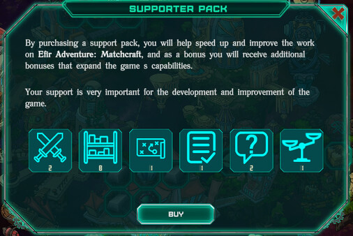 Efir Adventure: Matchcraft Supporter Pack screenshot 1
