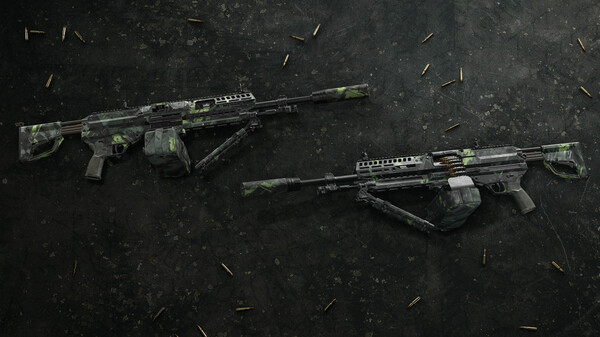 Screenshot z Insurgency: Sandstorm - Green Recon Weapon Skin Set