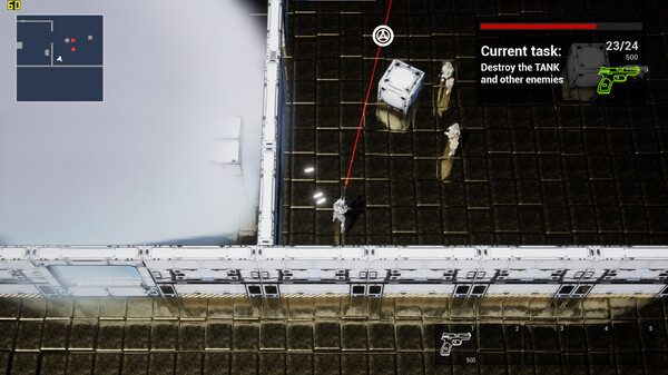 Screenshot z Cyber Avenger