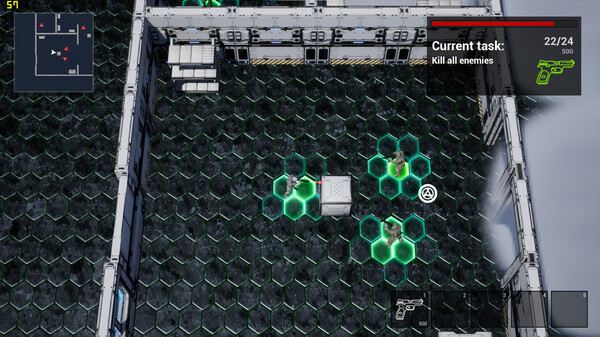 Screenshot z Cyber Avenger