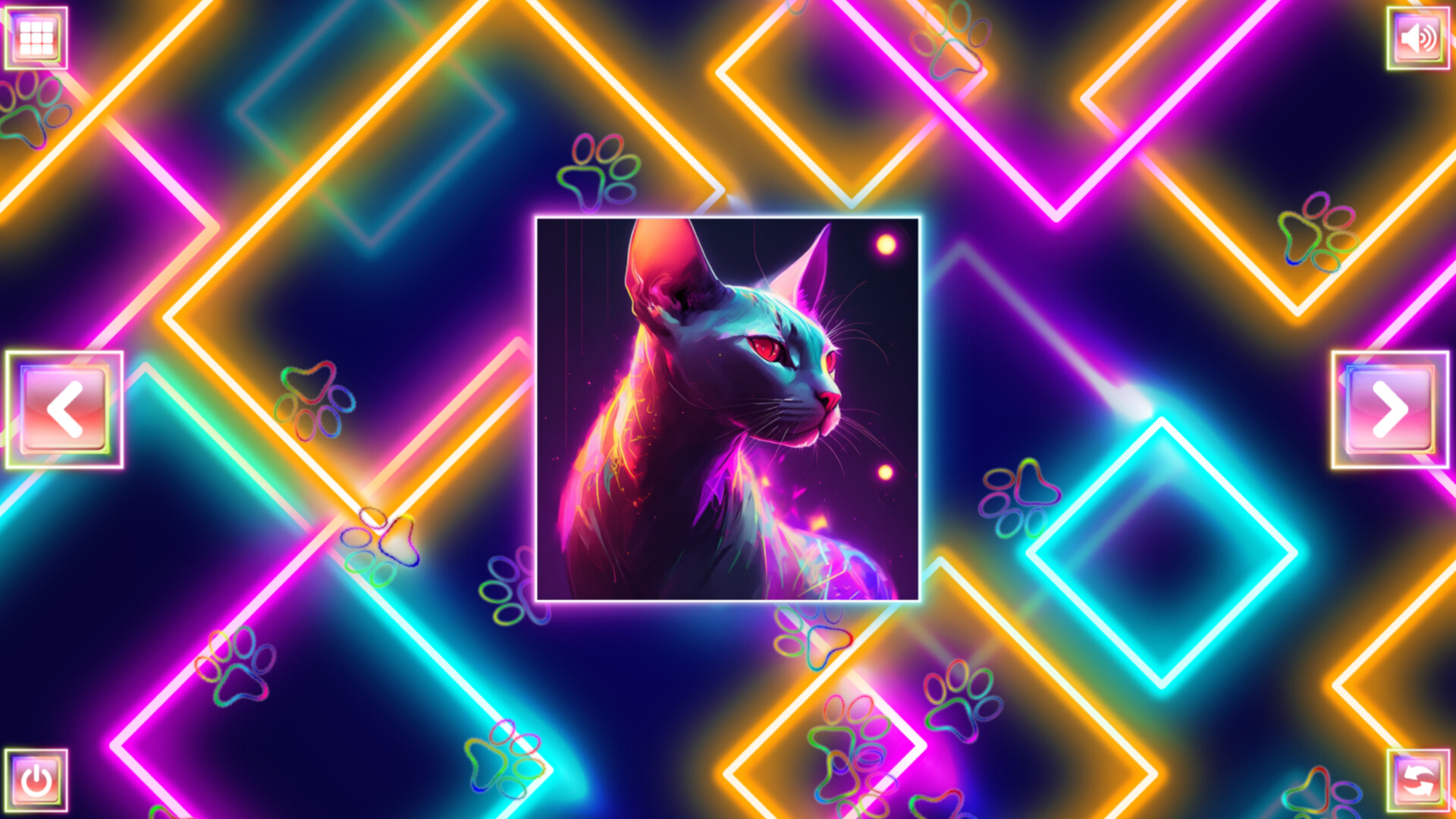 Neon Fantasy: Cats screenshot 6
