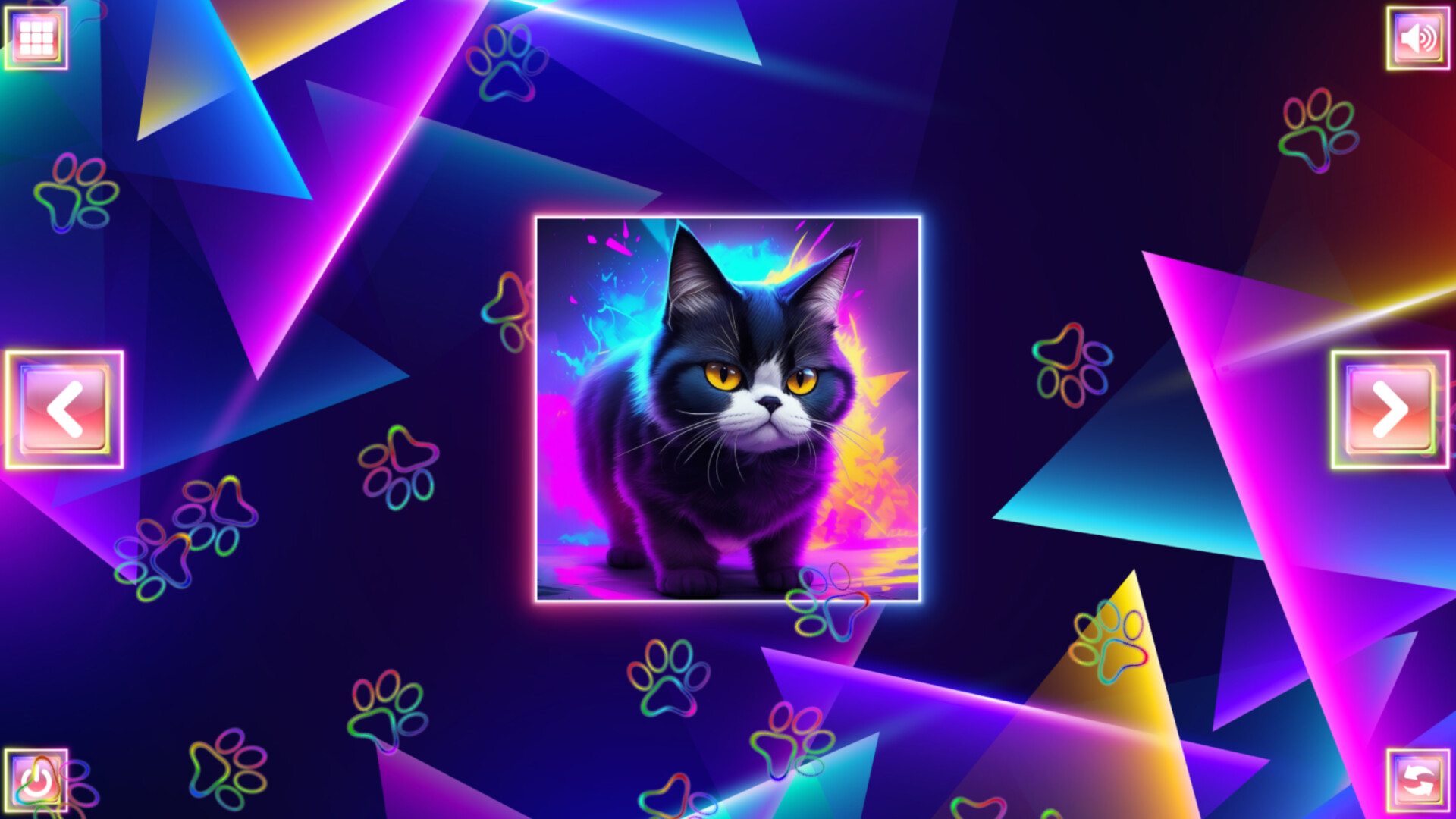 Neon Fantasy: Cats screenshot #8
