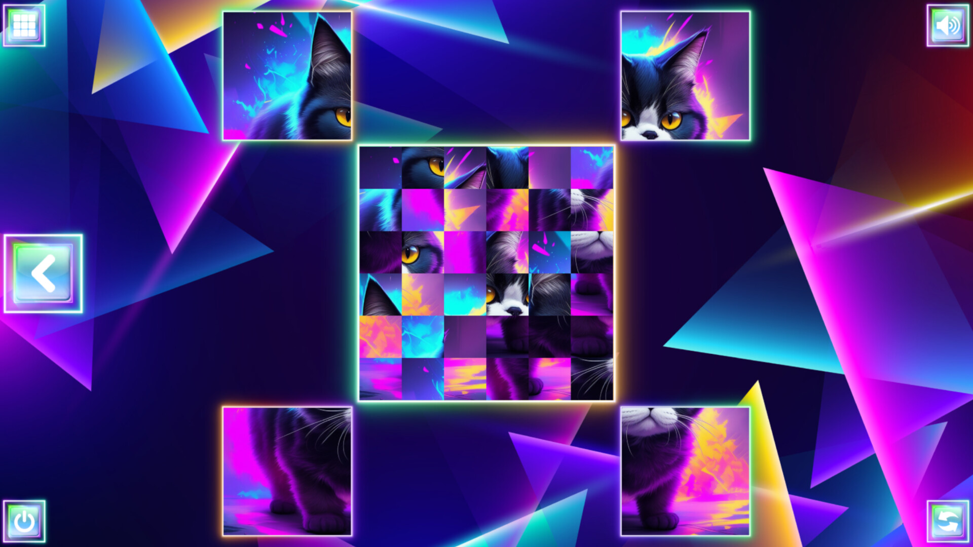 Neon Fantasy: Cats screenshot #7