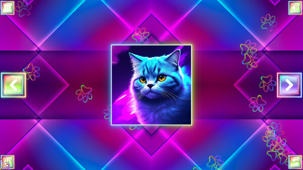 Скриншот 2 из игры Neon Fantasy: Cats