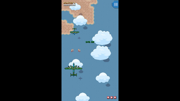 Screenshot of Cosmic Rift: Zero-G Experiment – Rift War 1944