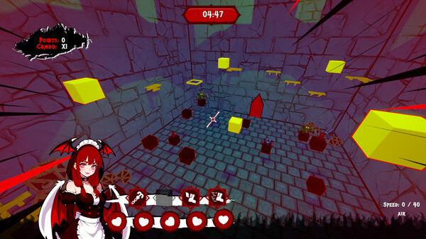 Nixxsz Maids Blazing game for Linux 1