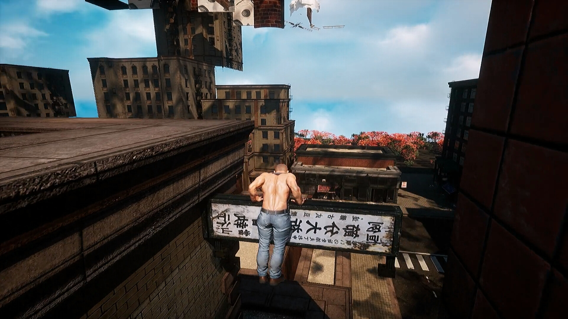 screenshot of 猛男跑酷（Strong man parkour） 7