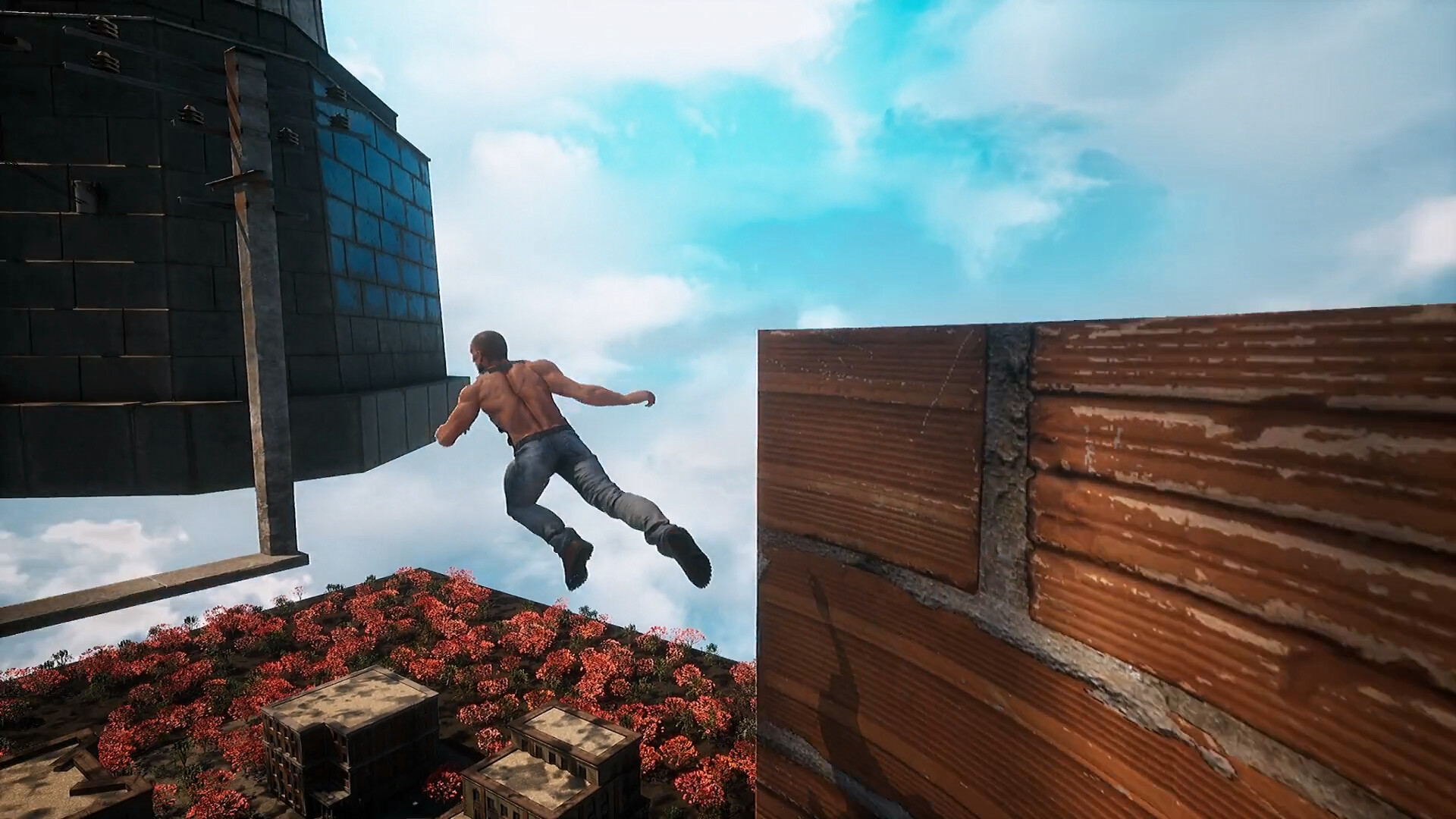 screenshot of 猛男跑酷（Strong man parkour） 6