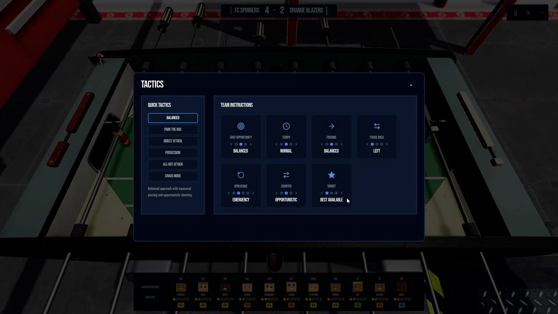 Foosball Manager screenshot #5