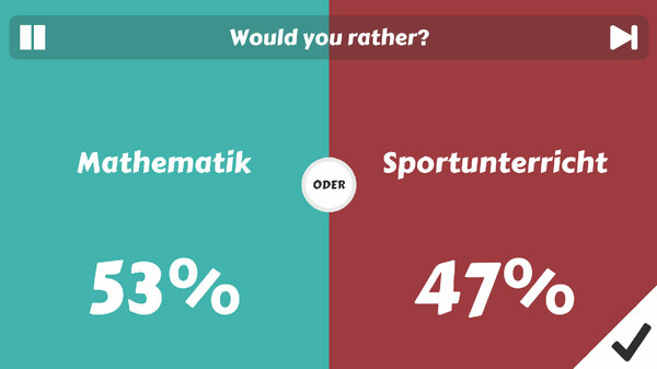 Choice Clash What Would You Rather? Screenshot 3