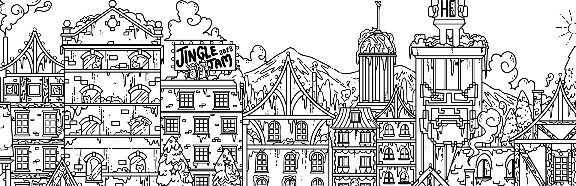 Travellin Cats in Jingle Jam