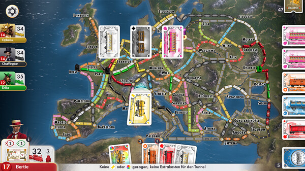 Ticket to Ride Europe Expansion Screenshot 3
